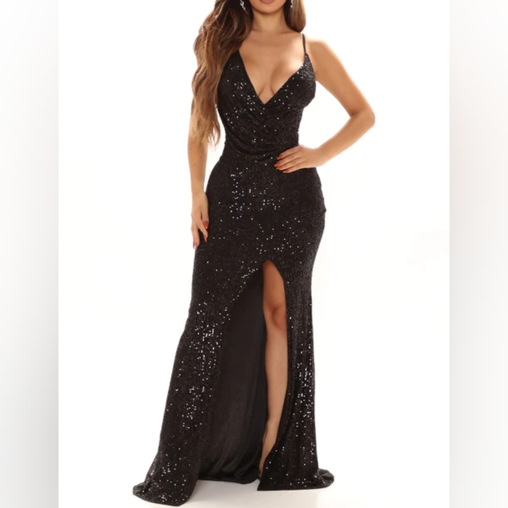 Sequin gown